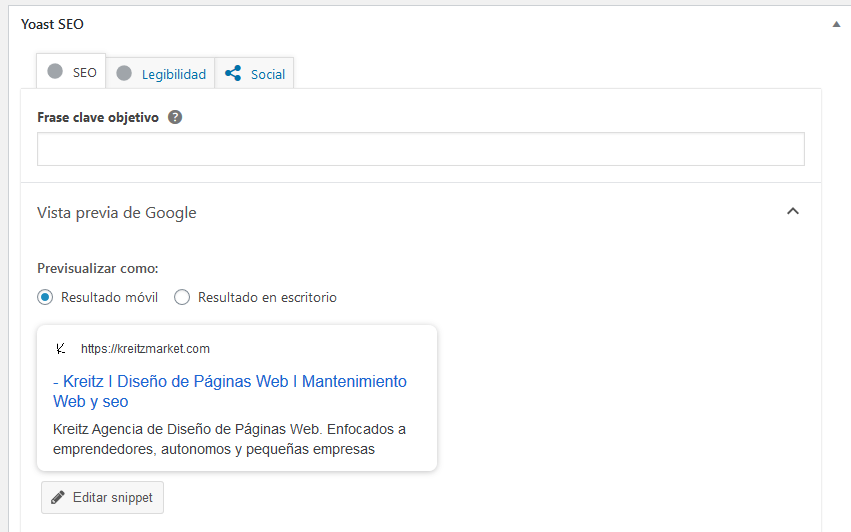 Mantenimiento de Páginas Web Diseño y Mantenimiento de Páginas Web