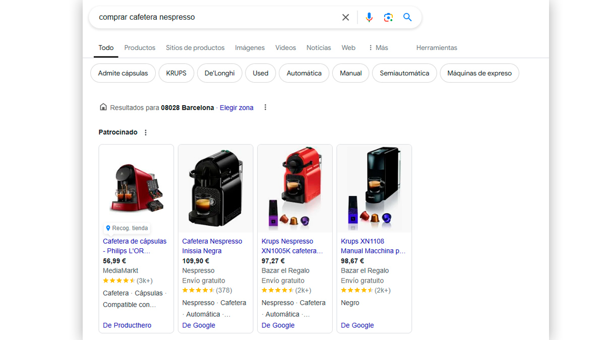 google shopping