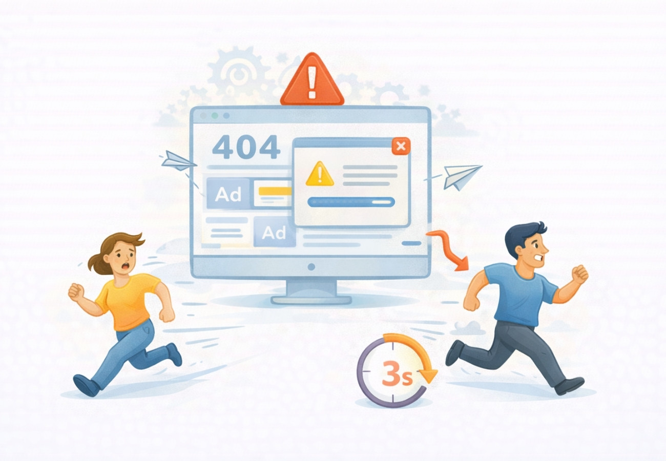 Mantenimiento de Páginas Web efecto rebote