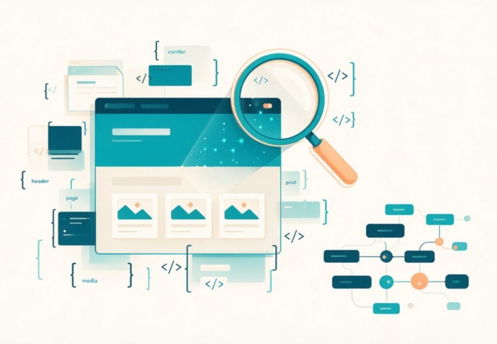 datos estructurados SEO en código JSON-LD de una página web
