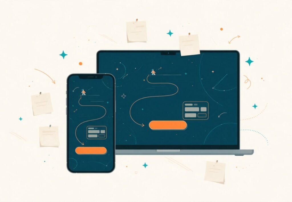 Mantenimiento de Páginas Web landing page con IA con estructura de bloques y llamada a la acción