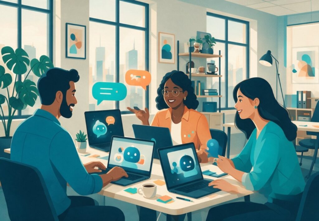 IA para marketing digital con asistentes Claude, ChatGPT y Gemini