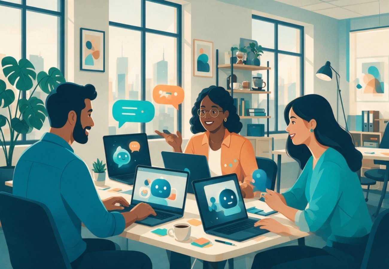 IA para marketing digital con asistentes Claude, ChatGPT y Gemini