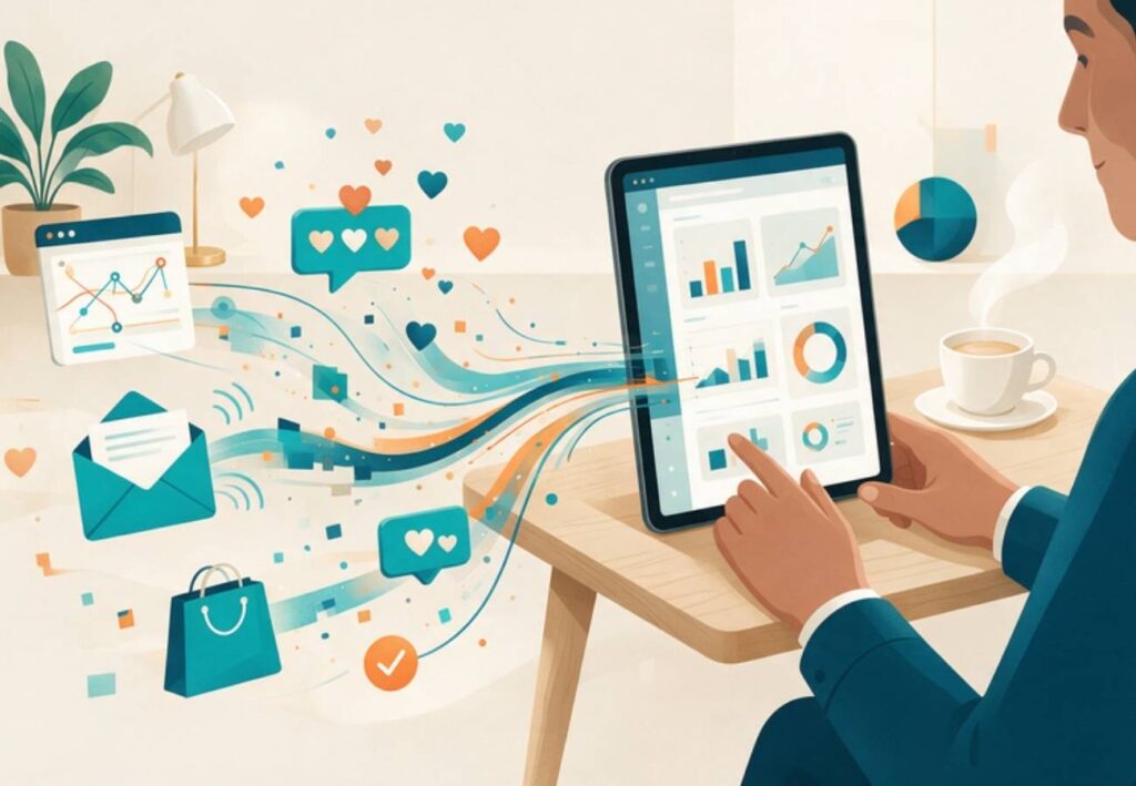 automatizar informes de marketing con datos y gráficos reunidos solos