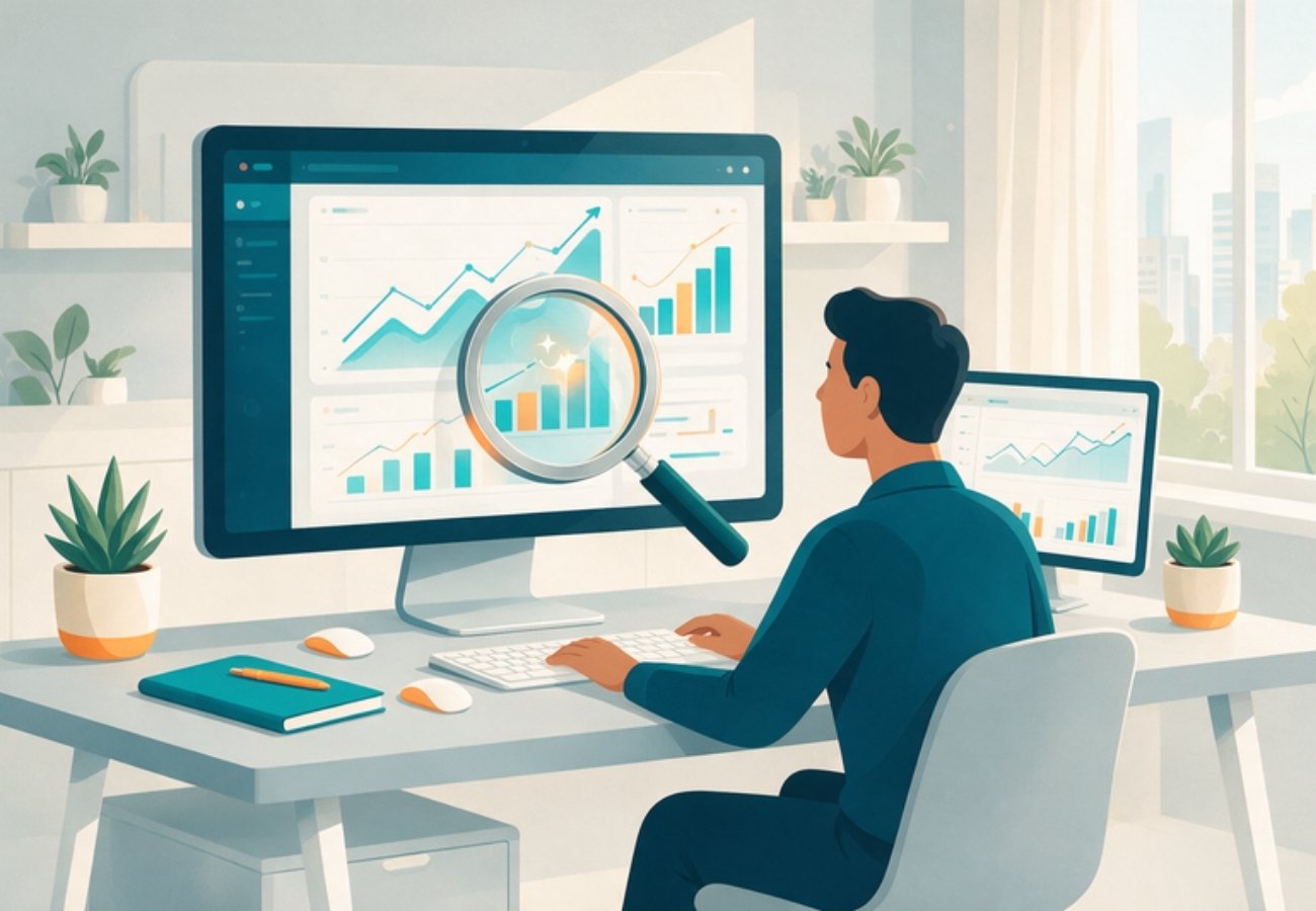 Mantenimiento de Páginas Web informe de IA en Search Console con impresiones en AI Overviews