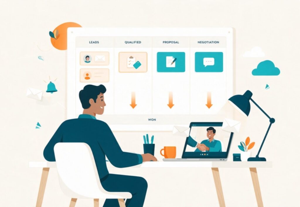 Mantenimiento de Páginas Web automatizar seguimiento de leads con recordatorios y emails personalizados